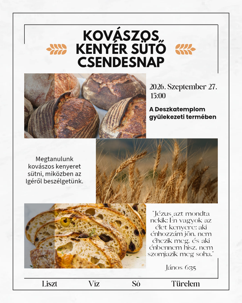 2026-09-27 kovaszos csendesnap